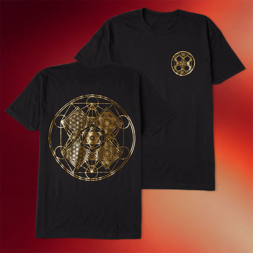XPLR Merch 2026 Sacred Geometry T-Shirt Black Sam And Colby Merch Gift For Besties