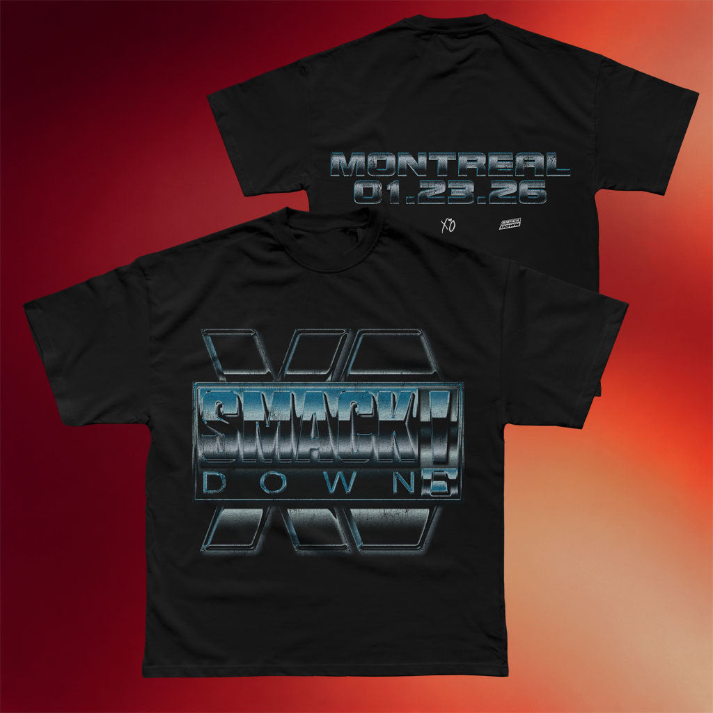 XO Merch WWE x XO Smackdown T-Shirt Birthday Ideas For Husband