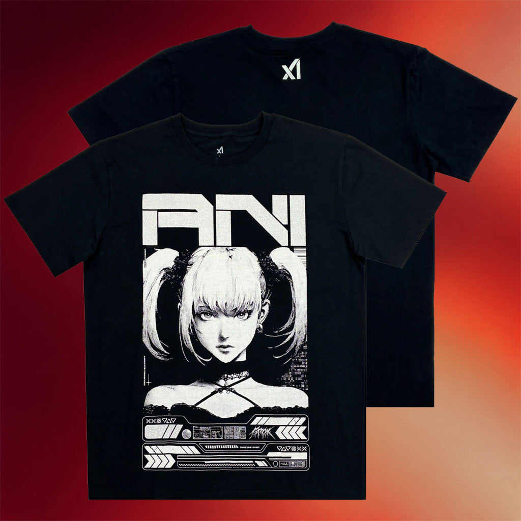 XAI Merch xAI Dark Ani T-Shirt Birthday Gift For Girlfriend