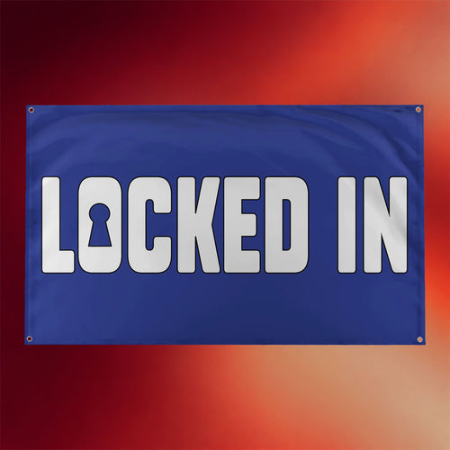 Davis Clarke Merch 2026 Locked In Flag Indoor Outdoor Decor Unique Gifts For Friends