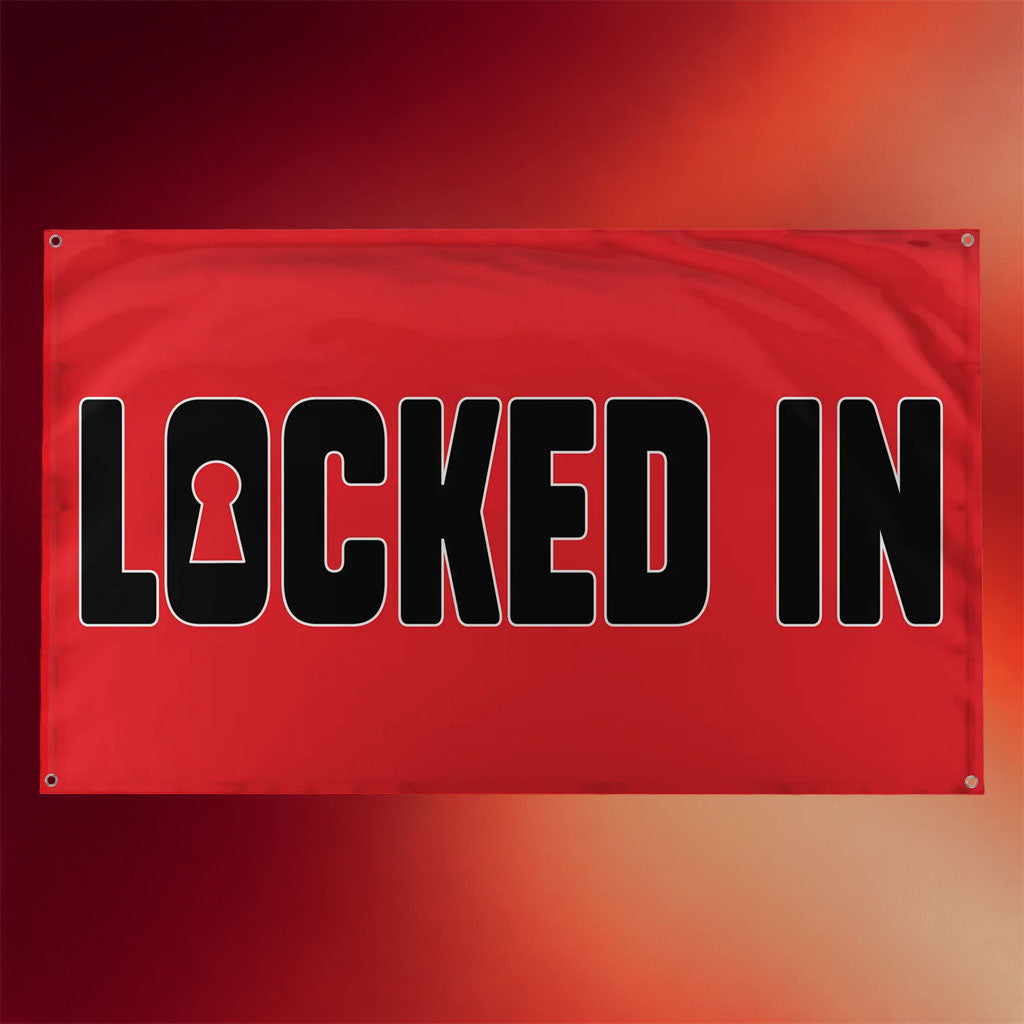 Davis Clarke Merch 2026 Locked In Flag Indoor Outdoor Decor Gifts Ideas For Brothers