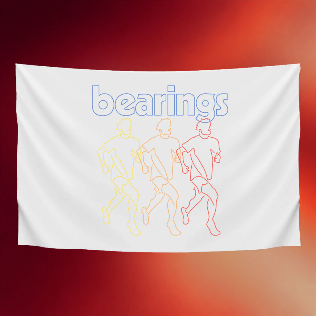 Bearings Merch 2026 Running Flag Bearings Band Flag Outdoor Indoor Decor For Fans