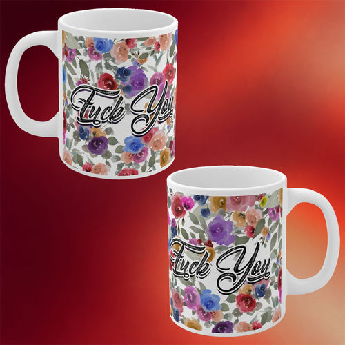 BeardPrincess Merch 2026 Floral F You Mug Unique Gifts For Friends