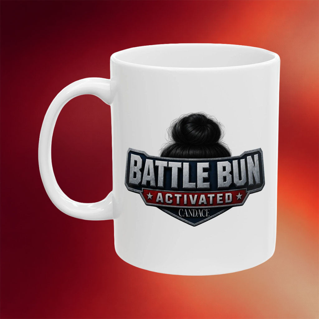 Candace Owens Merch 2026 Battle Bun Activated Logo Mug Gifts Ideas For Friends