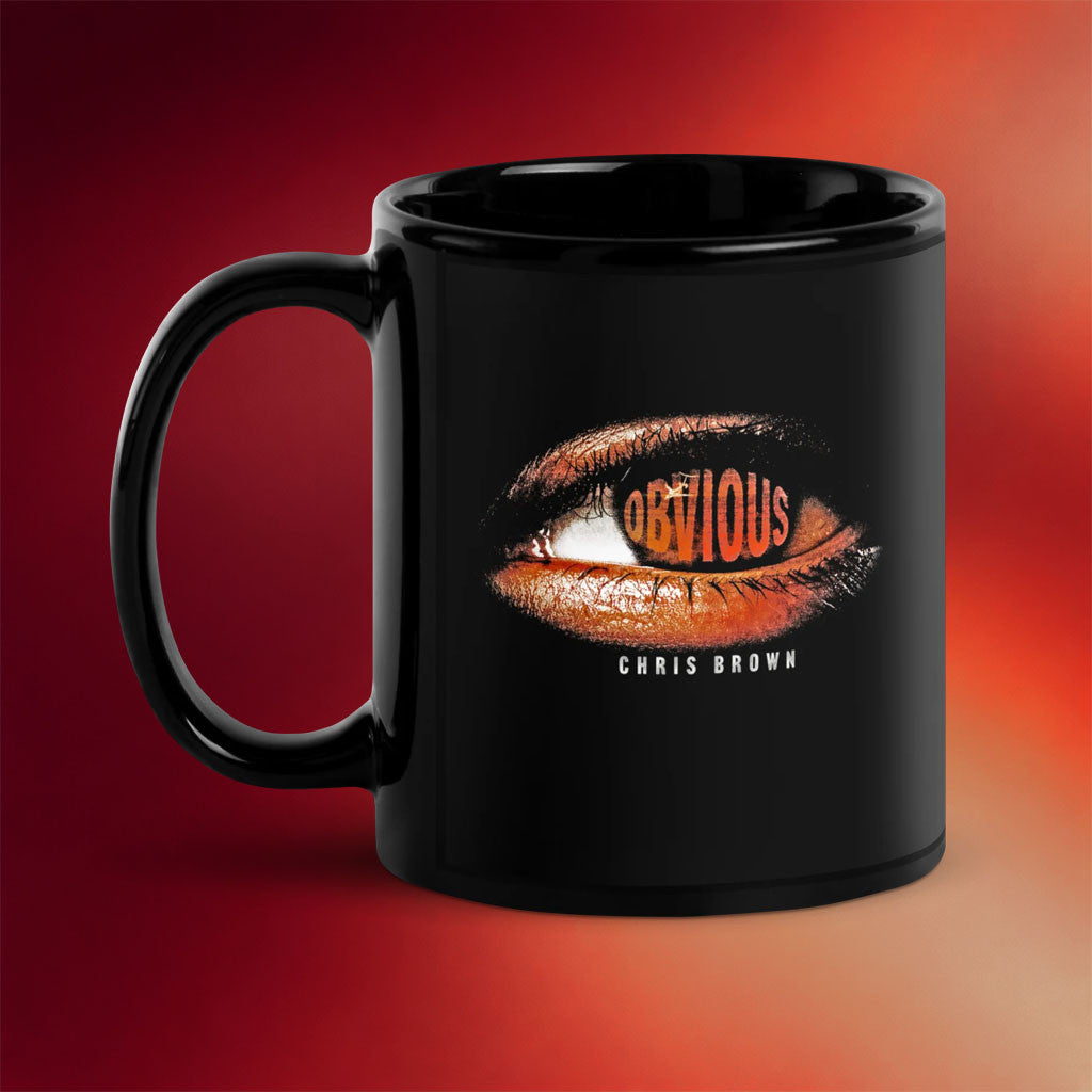 Chris Brown Merch 2026 Obvious Eye Mug Chris Brown Coffee Cup Present For Music Lovers