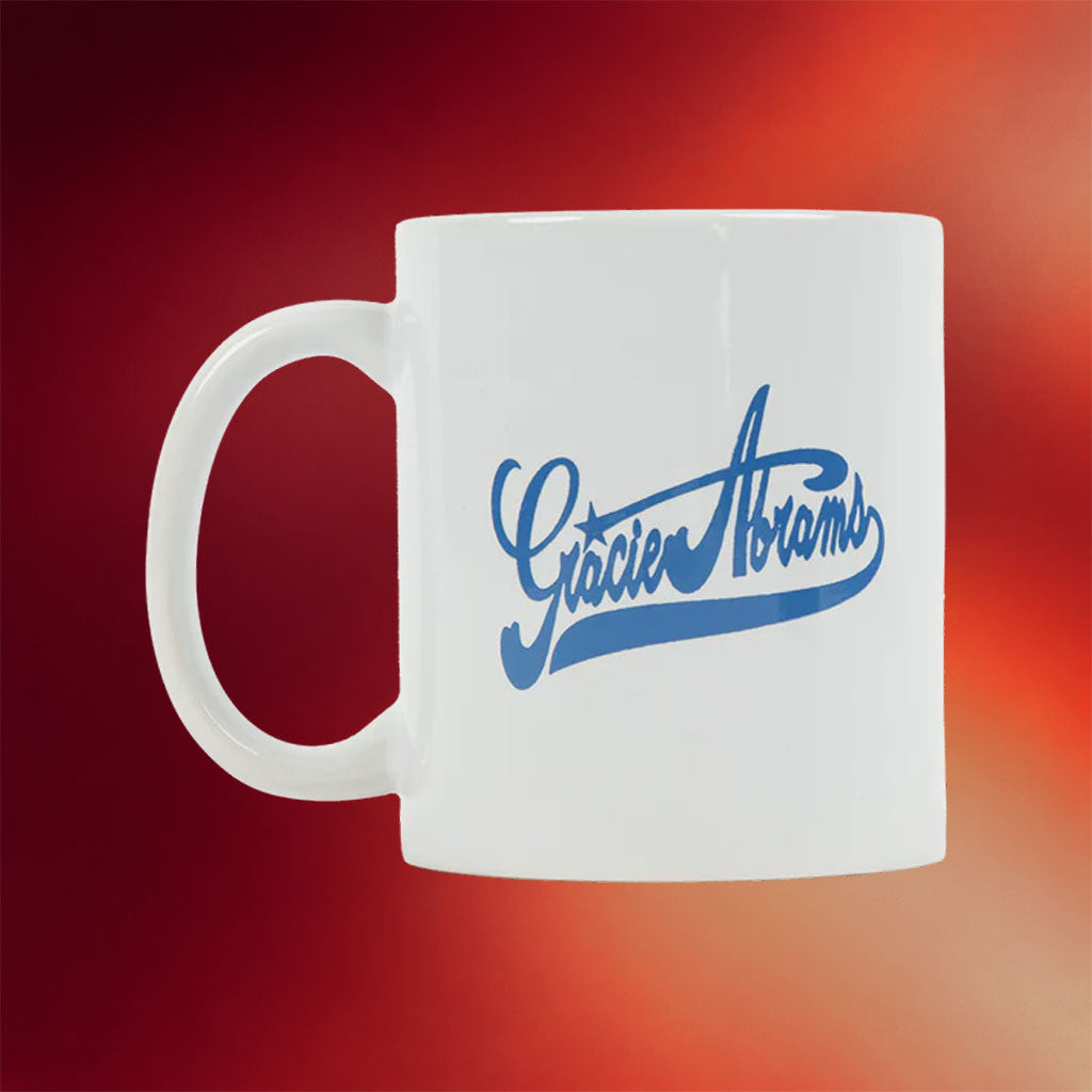 Gracie Abrams Merch 2026 Gracie Signature Star White Logo Mug Gifts For Best Friend