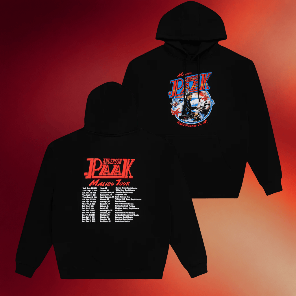 Anderson Paak Merch Malibu Badge Tour Hoodie Gifts For Rapper Fans