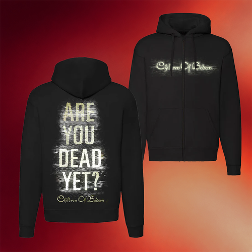 Children Of Bodom Merch Are You Dead Yet Zip Hoodie Gifts For Band Fans