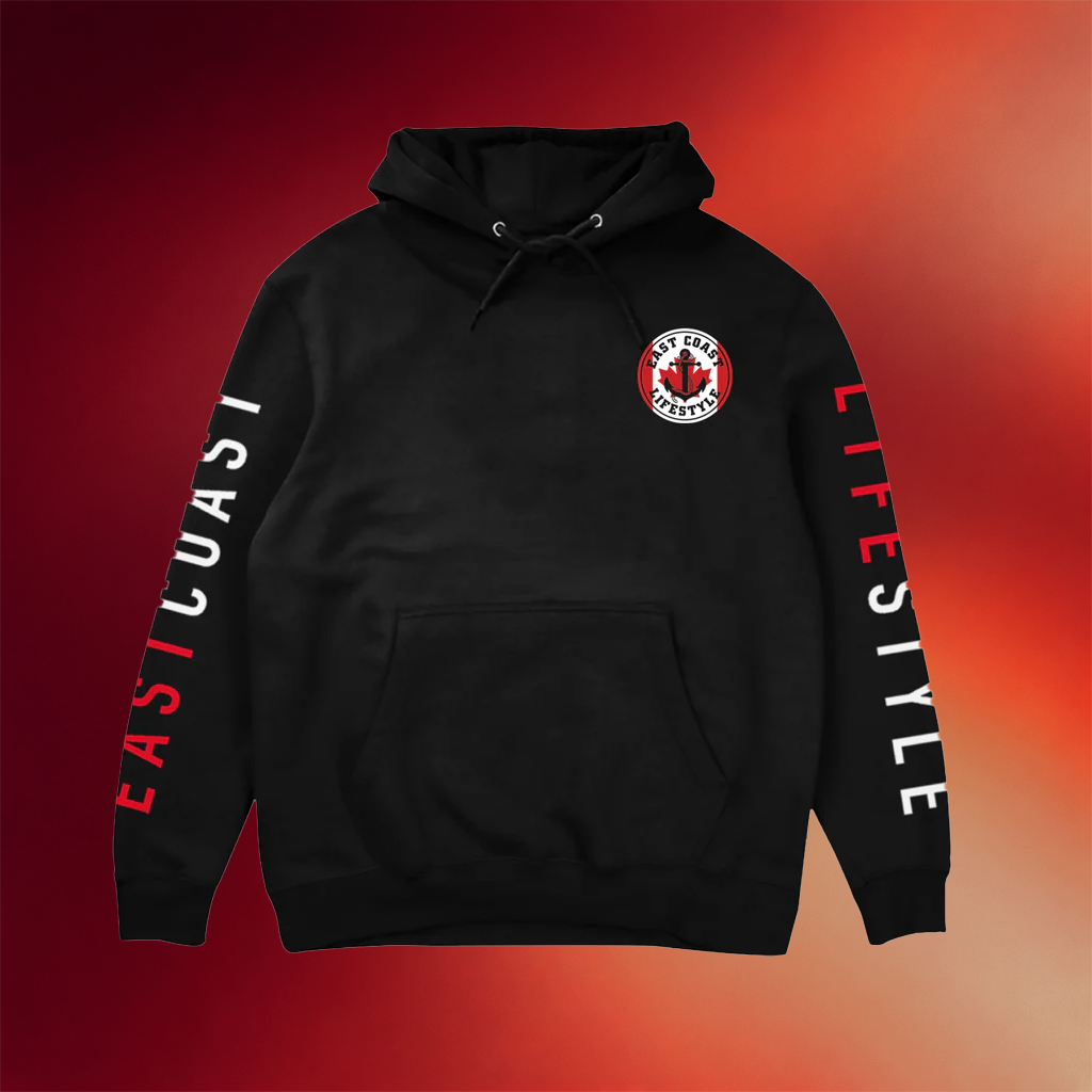 East Coast Lifestyle Merch Go Canada Electric Hoodie East Coast Lifestyle Hoodie Dad Gifts