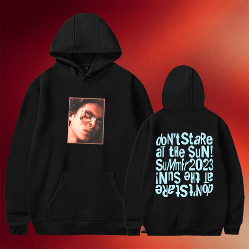 Dominic Fike Merch Don_t Stare At The Sun Summer 2023 Tour Hoodie Gifts For Music Fans
