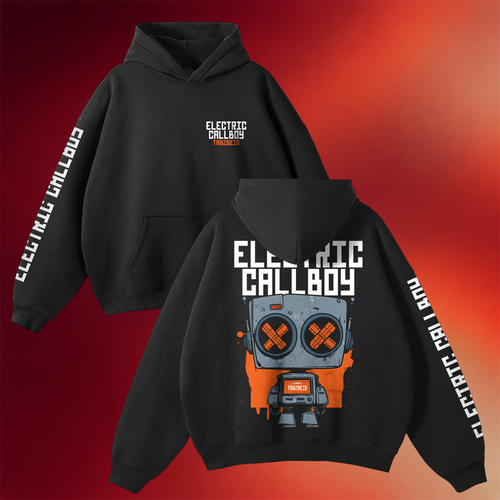 Electric Callboy Merch Tanzneid Robot Hoodie Birthday Gifts For Music Lovers