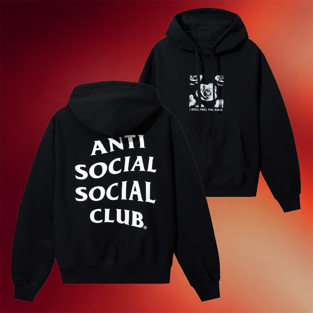 Anti Social Social Club Merch Rose Hoodie I Still Feel The Same Hoodie Gifts For Wife