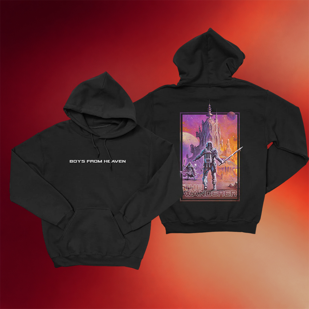 Frontiers Music SRL Merch Boys From Heaven The Wanderer Hoodie Gift Ideas For Husband