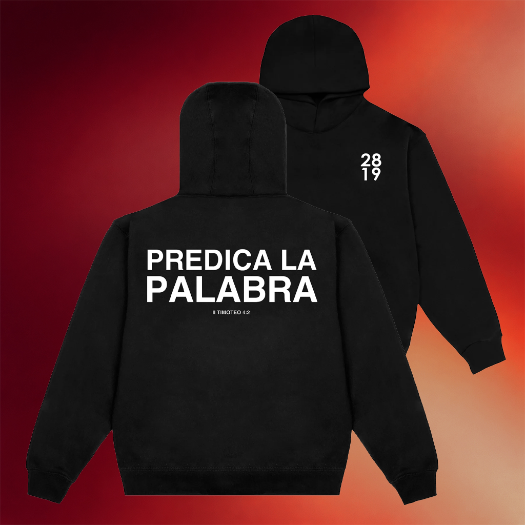 2819 Church Merch Predica La Palabra Hoodie Best Christian Gifts For Brothers