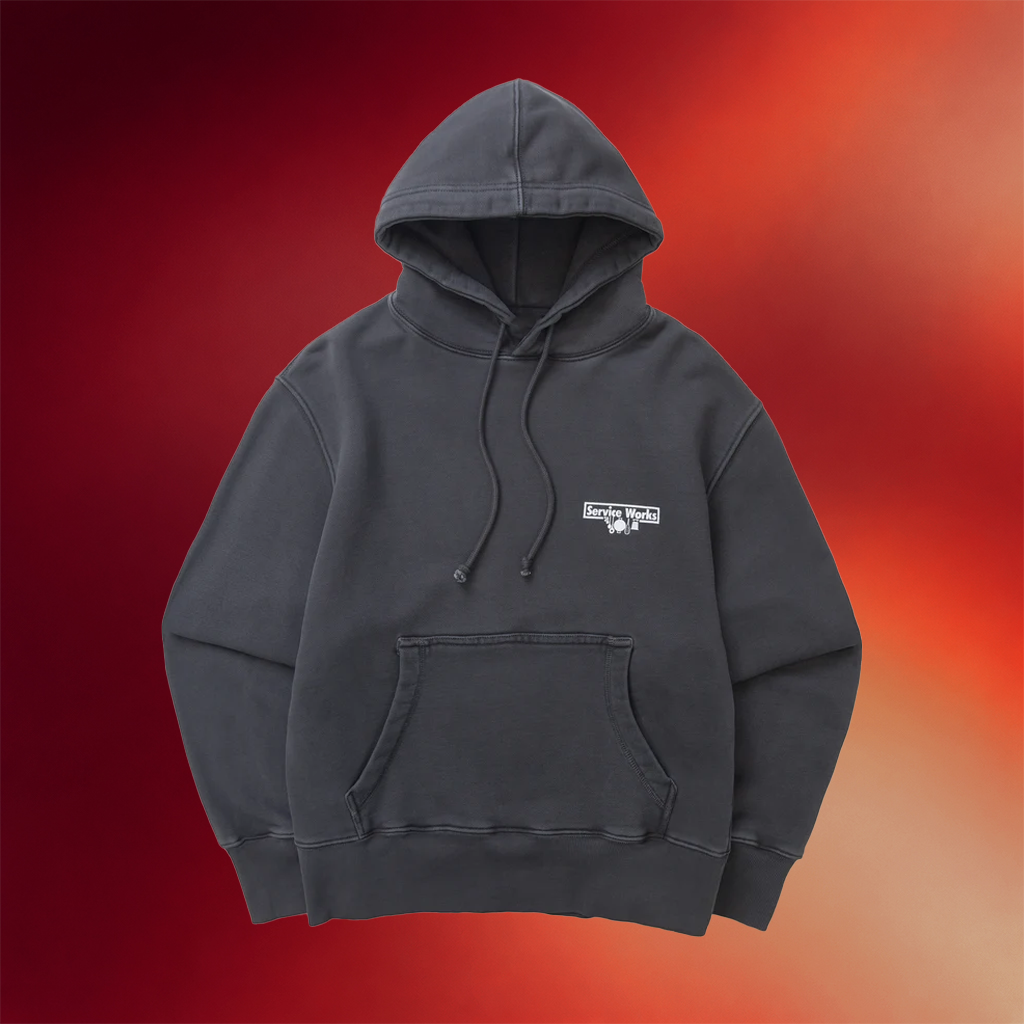 Blacksmith Merch Service Works Loopback Hoodie Birthday Present For Husband