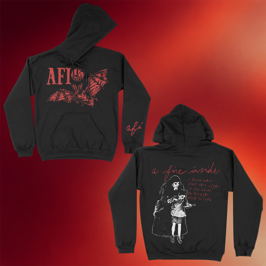 Boothammer Tees Merch AFI A Fine Inside Bat Hoodie AFI Band Fan Merch Gifts For Music Lovers
