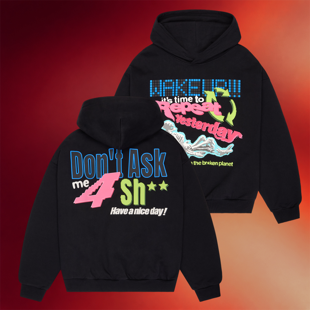 Broken Planet Merch Time To Repeat Yesterday Hoodie Birthday Gift For Besties