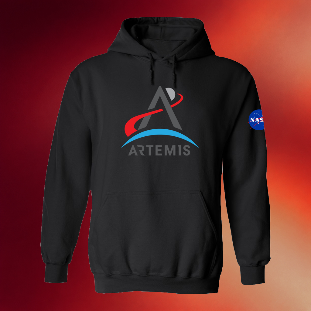 NASA Merch NASA Artemis Logo Hoodie Best Birthday Gift For Brother