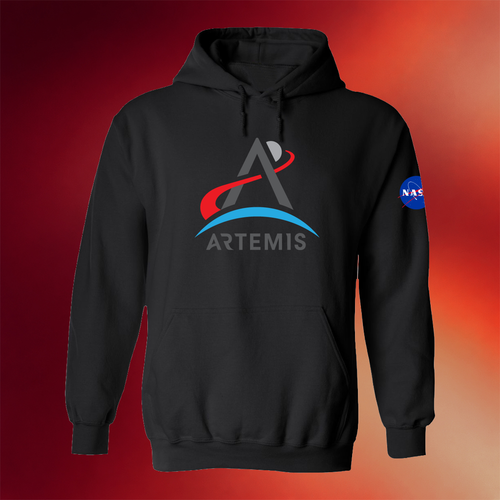 NASA Merch NASA Artemis Logo Hoodie Best Birthday Gift For Brother