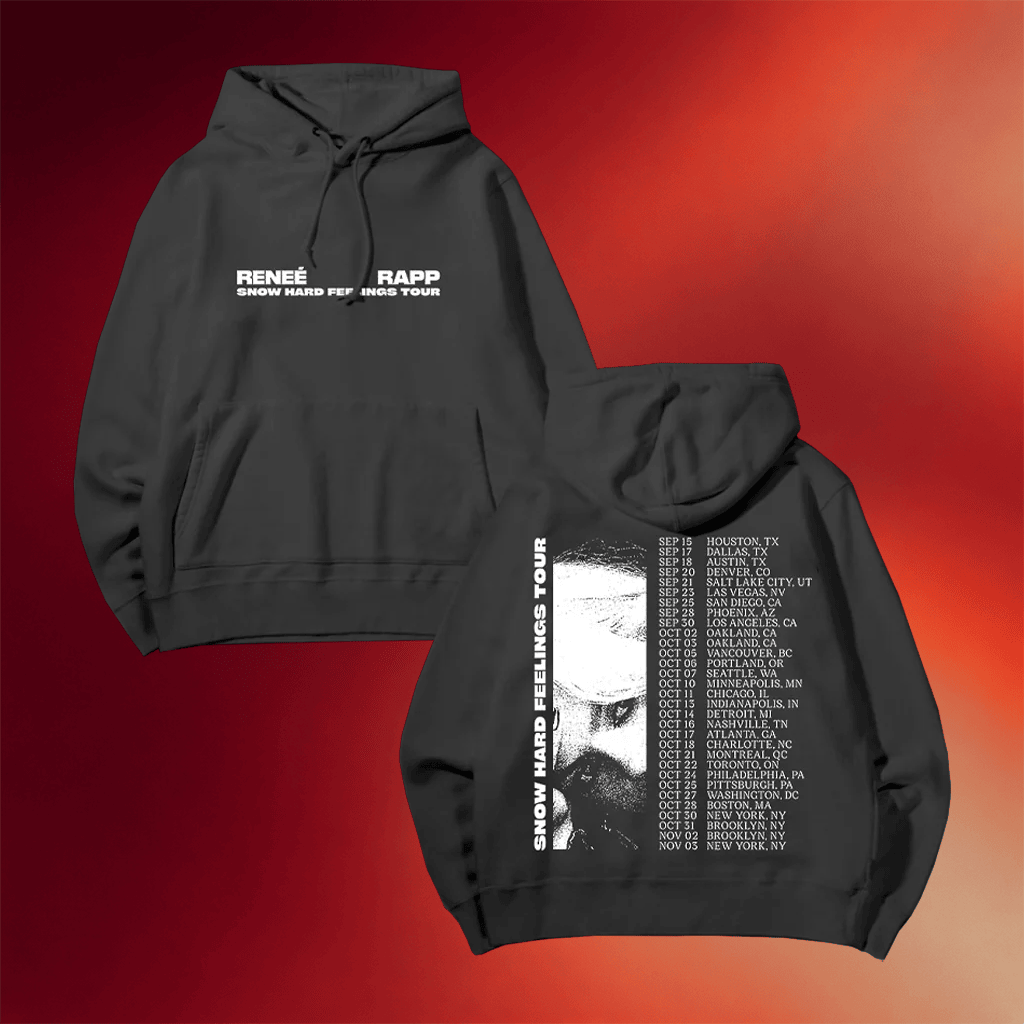 Renee Rapp Merch Snow Hard Feelings Tour Hoodie Renee Rapp Hoodie Gifts For Fans