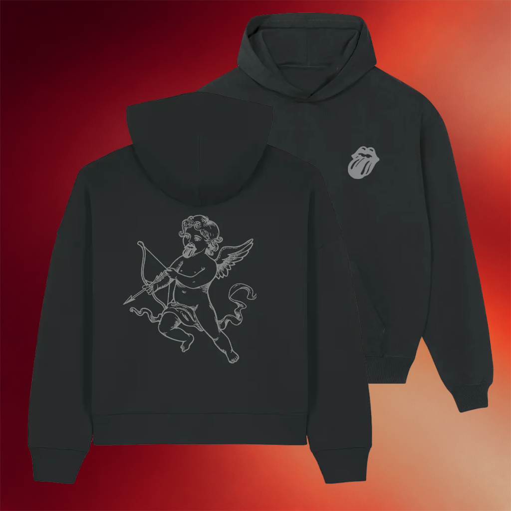 The Rolling Stones Merch Cherub Valentines Hoodie Gifts For Rock Band Fans