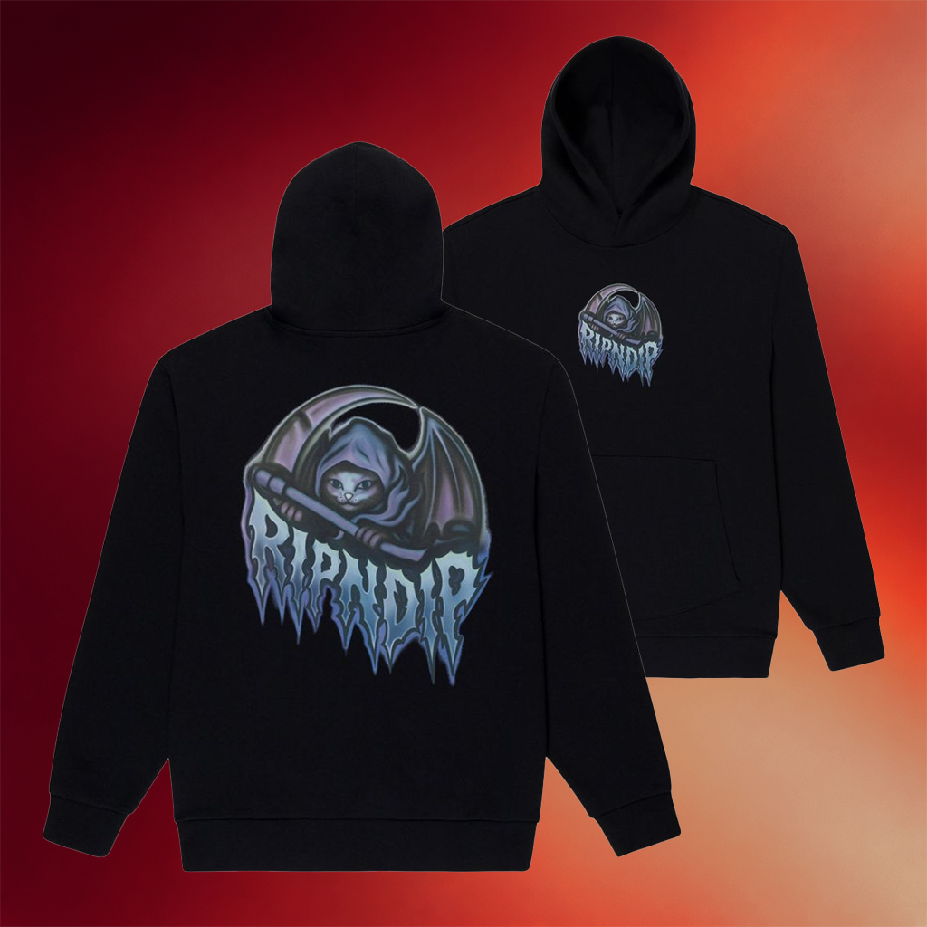 Main Source Merch Ripndip Out Of Time Hoodie Black Best Gifts For Him