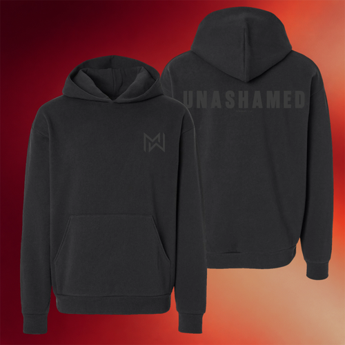 Matthew West Merch Black Unashamed Hoodie Cool Gifts For Music Lovers