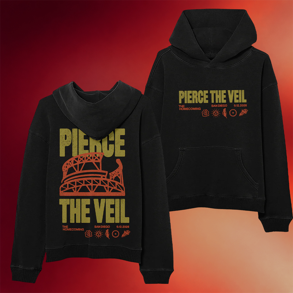 PTV Merch The Homecoming Hoodie Pierce The Veil Hoodie Gifts For Rock Band Fans