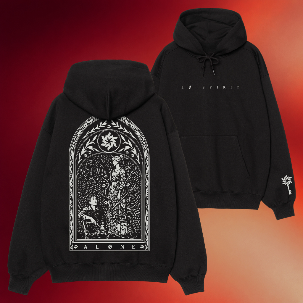 Lo Spirit Merch Alone Hoodie Lo Spirit Hoodie Gifts For Music Enthusiasts