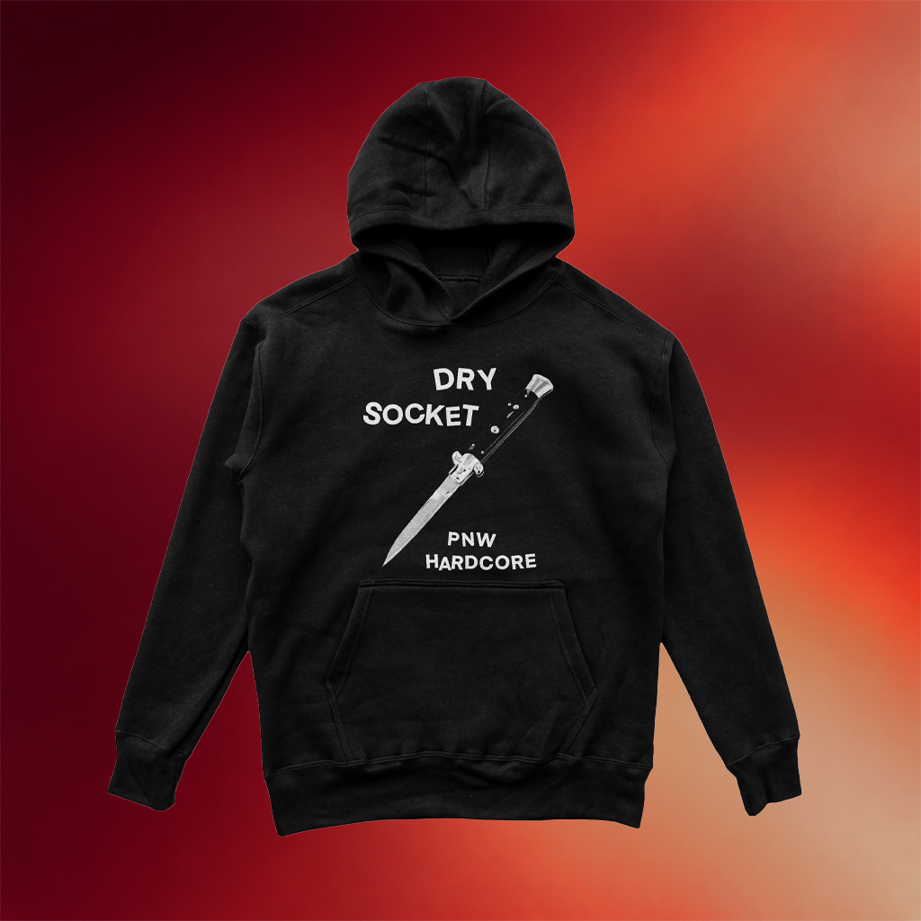 Get Better Records Merch Dry Socket Knife Hoodie Birthday Gift Ideas For Dad
