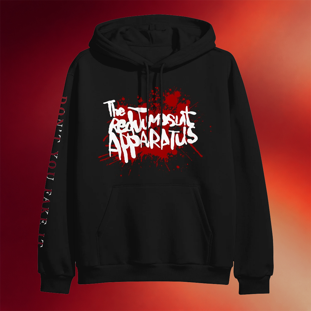RJA Merch Splatter Logo Hoodie Don_t You Fake It Hoodie Birthday Ideas For Husband