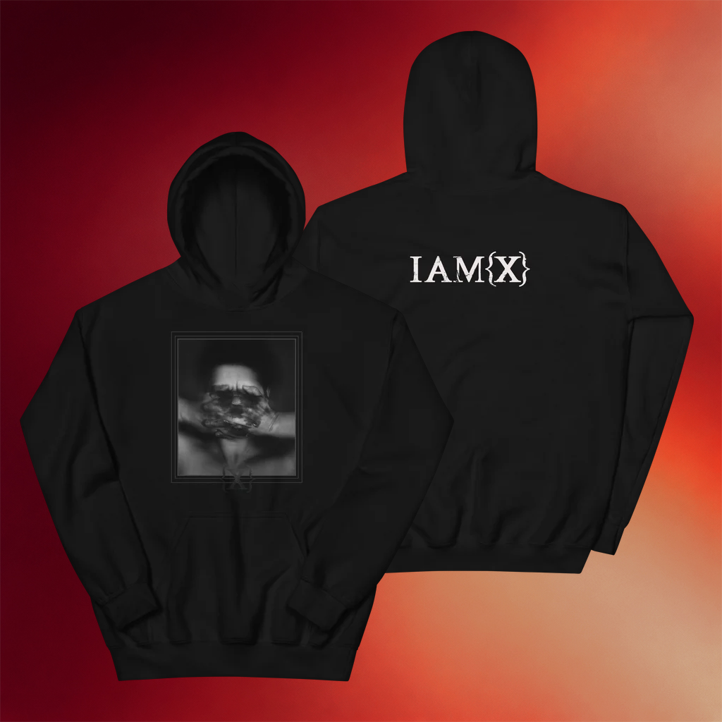 IAMX Merch Metanoia Album Cover Hoodie IAMX Hoodie Gift Ideas For Music Lovers