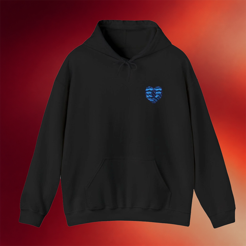 Bluecoats Merch Candy Heart Hoodie Birthday Gift For Wife