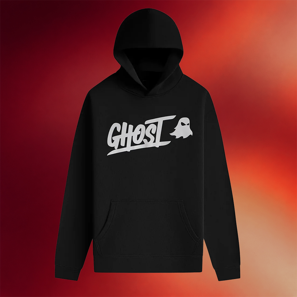 Ghost Lifestyle Merch Ghost Core Logo Hoodie Black Good Gifts For Boyfriend
