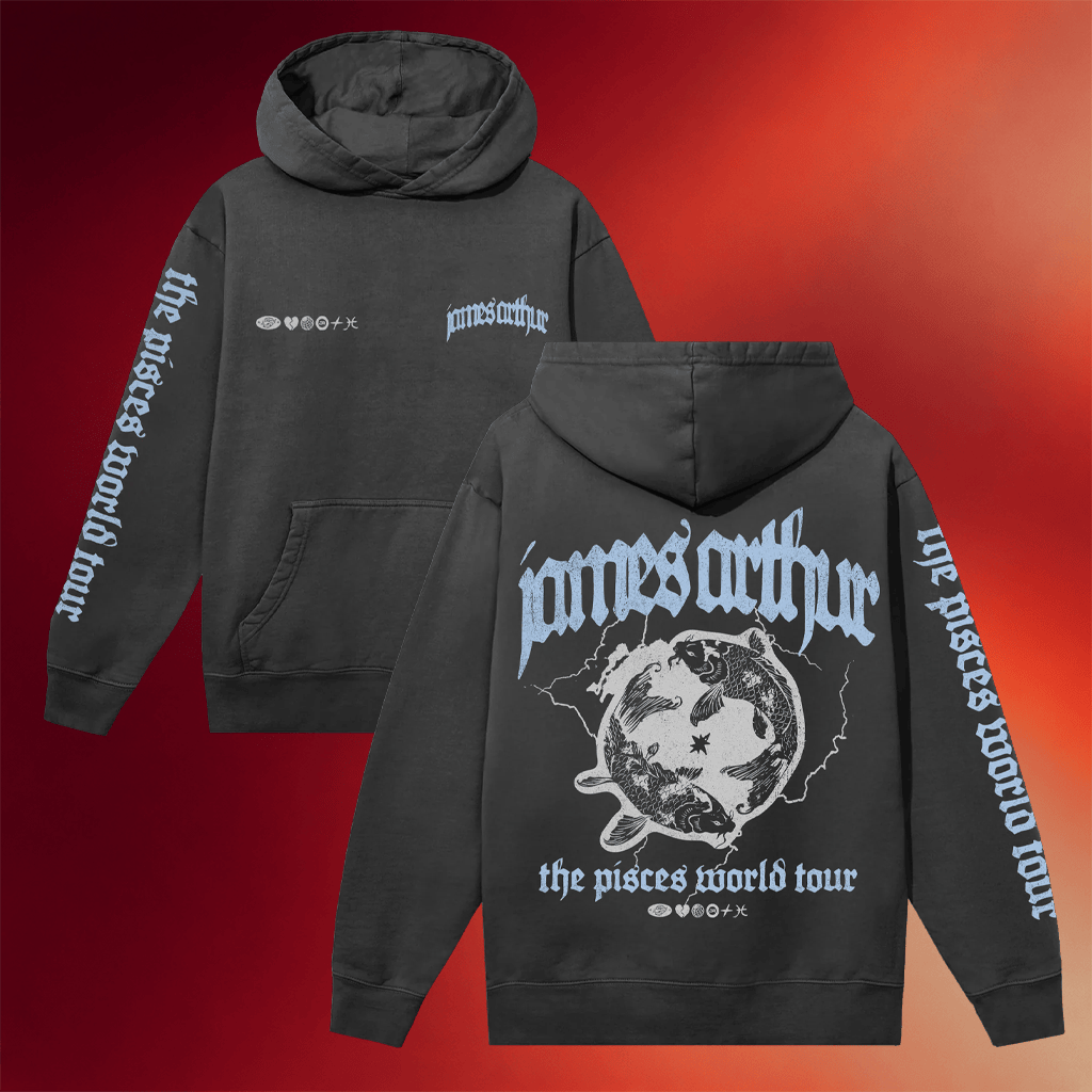 James Arthur Merch Vintage The Pisces World Tour Hoodie Gifts For Music Fans