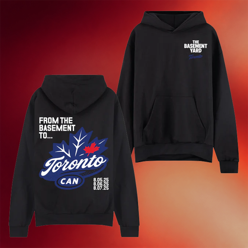 The Basement Yard Merch TBY From The Basement To Toronto Black Hoodie Gifts For Son