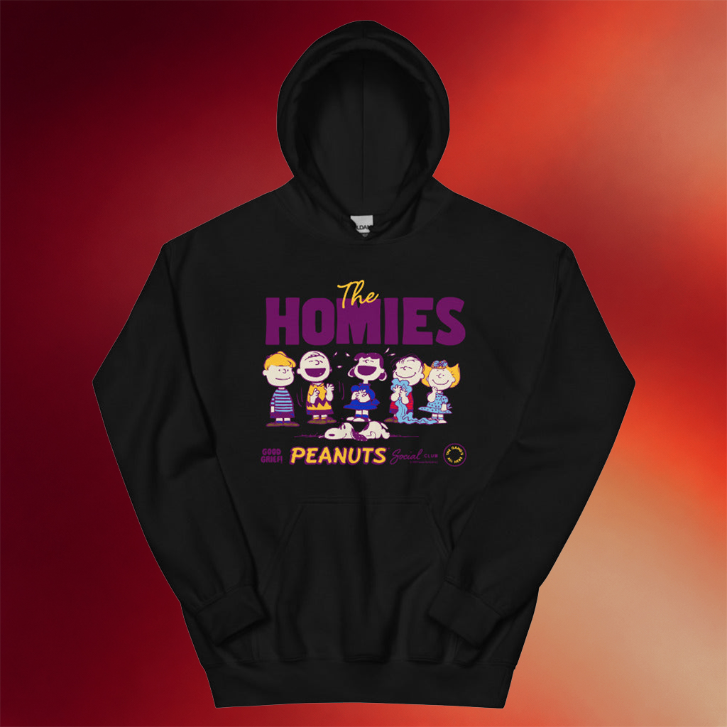 Peanuts Merch The Homies Peanuts Hoodie Birthday Presents For Son
