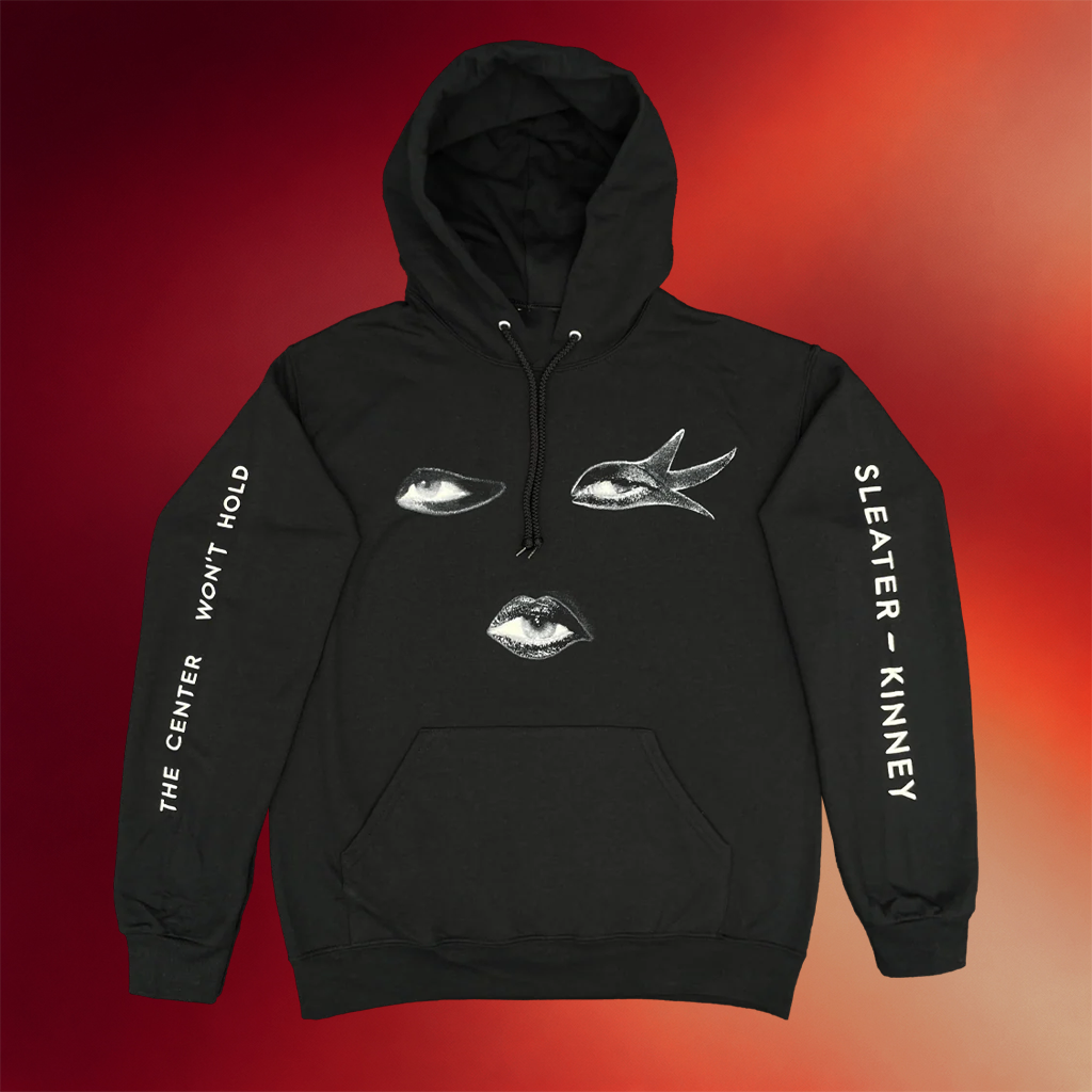 Hello Merch Sleater Kinney Eyes Hoodie Best Birthday Gift For Husband