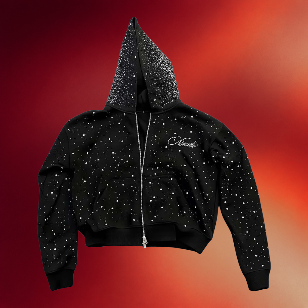 Khan Asadi Merch 2026 Black Zip Hoodie Birthday Present For Besties