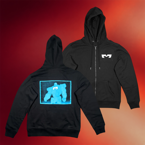 AdHoc Studio Merch 2026 Mechaman Zip Hoodie Birthday Gifts For Boyfriend