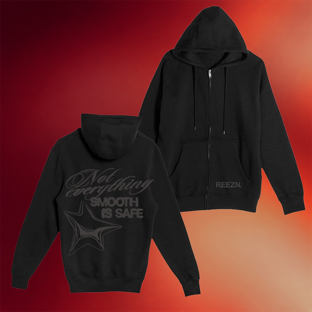 Reezn Merch Not Everything Smooth Is Safe Full Zip Hoodie Gift Ideas For Boyfriend