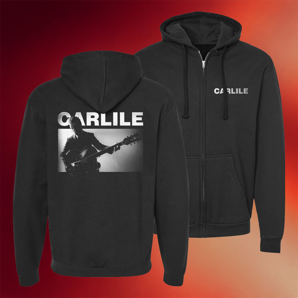 Brandi Carlile Merch Guitar Shadow Photo Zip Hoodie Best Gifts For Music Lovers
