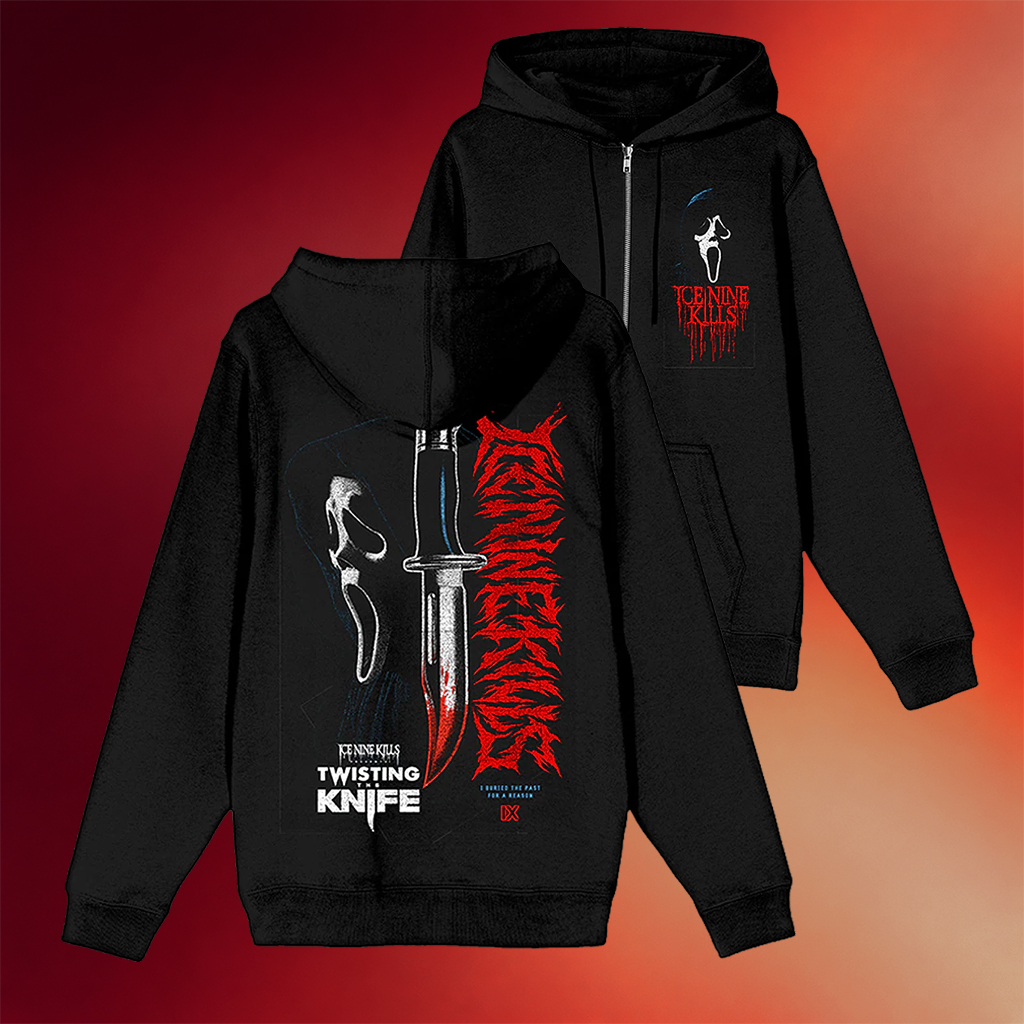 Ice Nine Kills Merch 2026 Knife Knowin You Zip Hoodie Scream 7 Hoodie Gifts For BFF