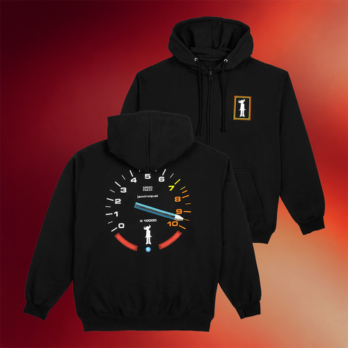 Jamiroquai Merch 2026 Speedometer Zip Hoodie Jamiroquai Band Apparel Gifts For Music Fans