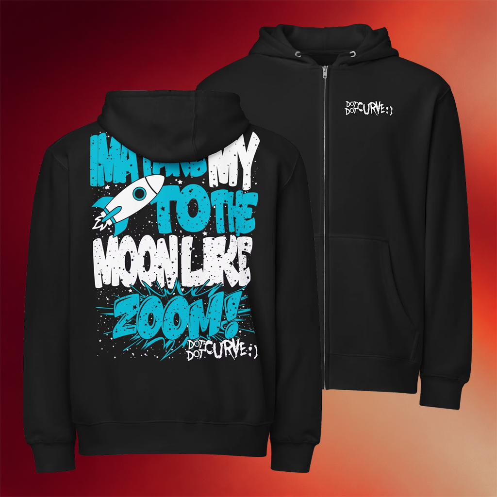 Dot Dot Curve Merch 2026 Like Zoom Zip Hoodie Unique Gifts For Music Lovers