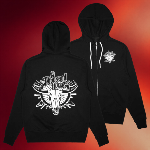 A Thousand Horses Merch 2026 A Thousand Horses Zip Up Hoodie Birthday Gift For Husband