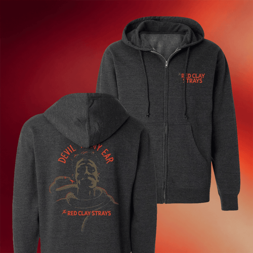 Red Clay Strays Merch RCS Tracks Devil In My Ear Zip Hoodie Gifts For Music Fans