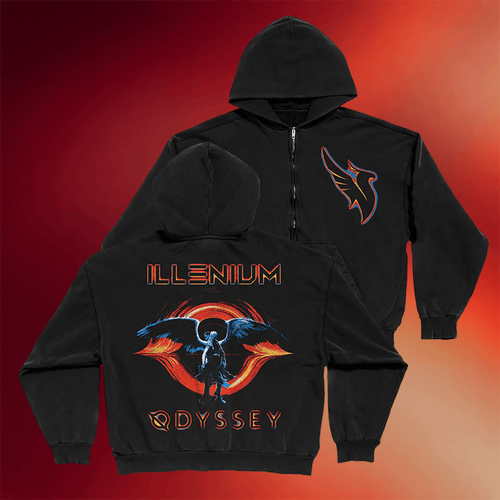 Illenium Merch Odyssey Zip Hoodie Unique Birthday Gift For Husband