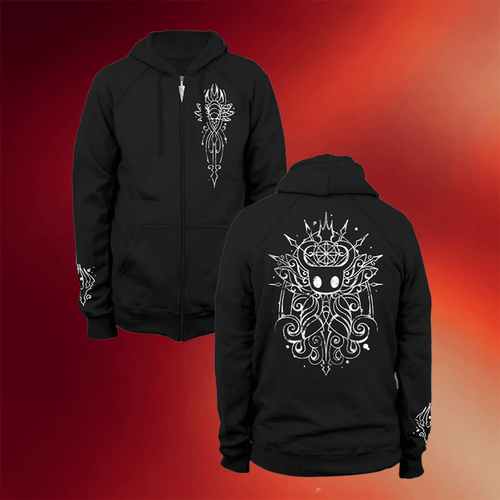 Fangamer Merch Hollow Knight Vessel Zip Hoodie Unique Gifts For Brothers