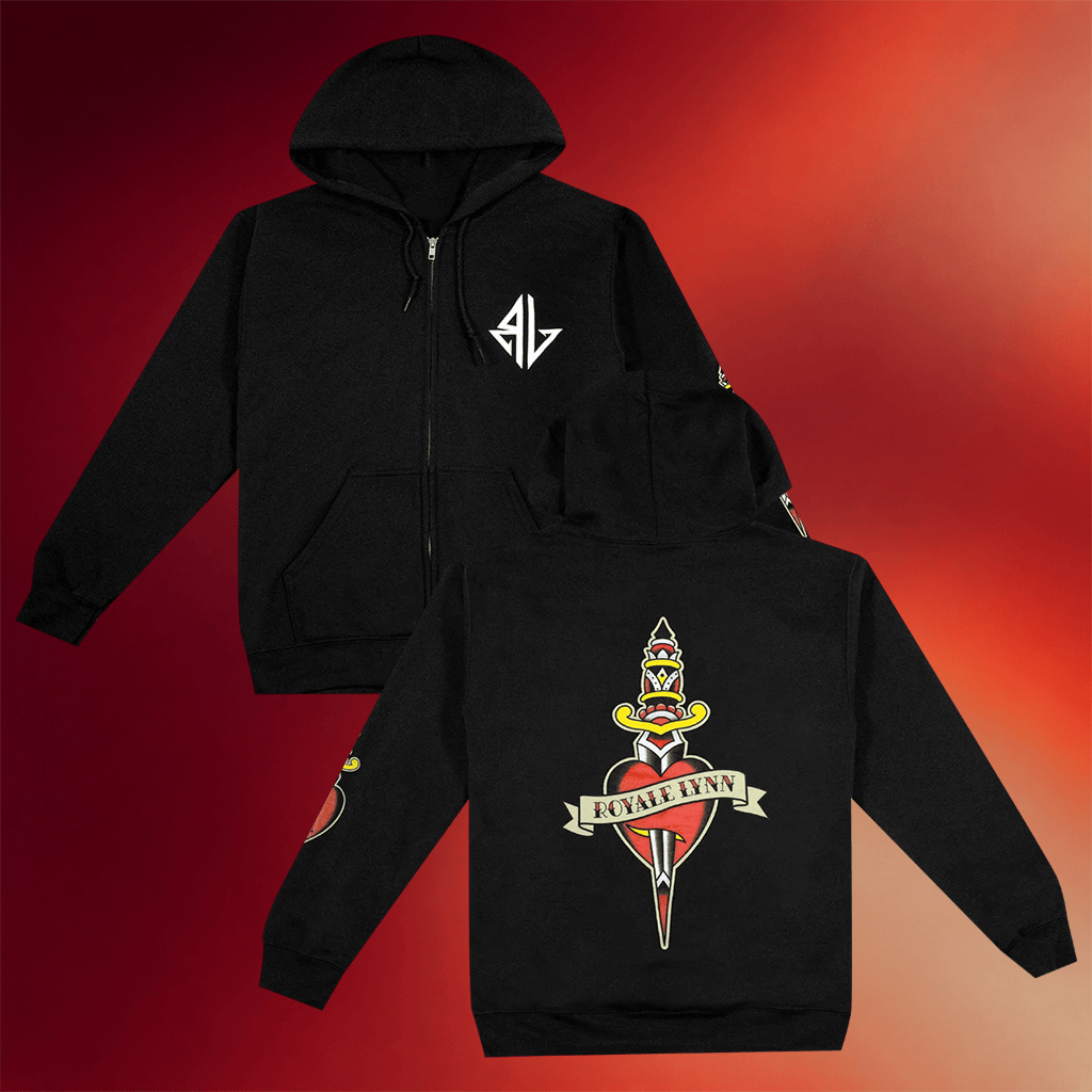 Royale Lynn Music Merch Battle Ground Zip Hoodie Unique Gifts For Music Lovers